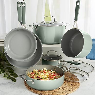 The Big One® 10-pc. Silicone Ceramic Cookware Set