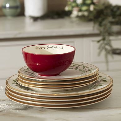 Lenox 6-Piece Holiday Dinner Plate Set