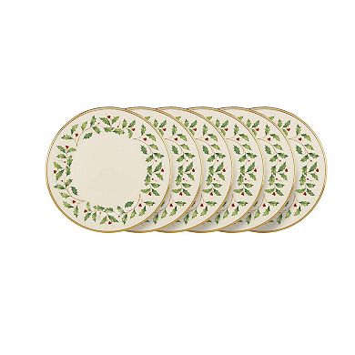 Lenox 6-Piece Holiday Dinner Plate Set