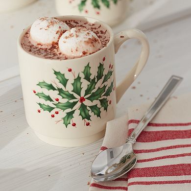 Lenox Hosting the Holidays 4-Piece Stackable Mug Set