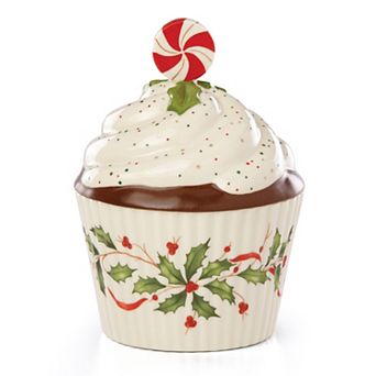 Lenox Hosting The Holidays Bakeshop Cupcake Candy Dish