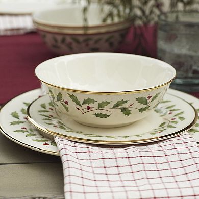 Lenox Holiday 12-Piece Plate & Bowl Set