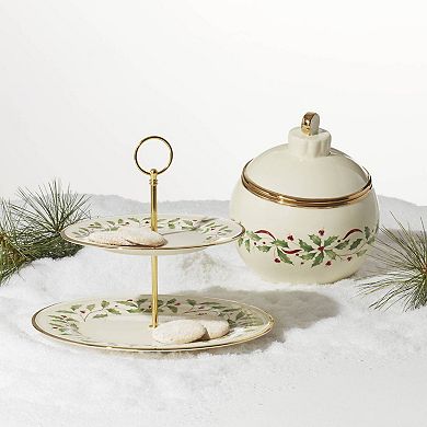 Lenox Holiday 2-Tiered Server