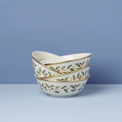 Lenox Holiday Dinnerware Place Setting Bowls 4-piece Set