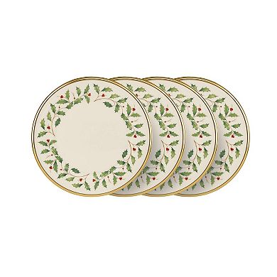Lenox Holiday Dinnerware Salad Plates 4-piece Set