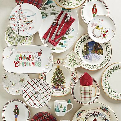 Lenox Holiday Dinnerware Salad Plates 4-piece Set