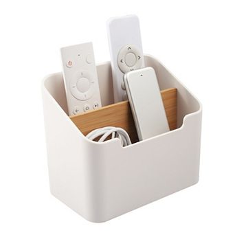 Zodaca Remote Control Holder, Desk Storage Organizer Container For Home & Office