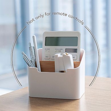 Zodaca Remote Control Holder, Desk Storage Organizer Container For Home & Office