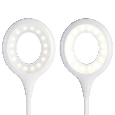 Led Desk Lamp, Usb Rechargeable Light For Home Office Touch Control Dimmable