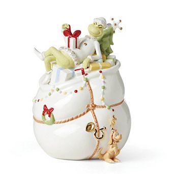 Lenox Merry Grinchmas Cookie Jar