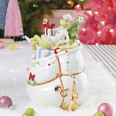 Lenox Merry Grinchmas Cookie Jar