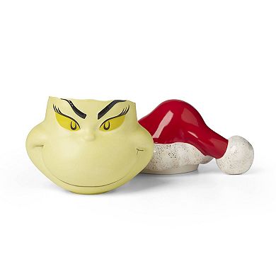 Lenox Dr. Seuss Merry Grinchmas Covered Candy Jar