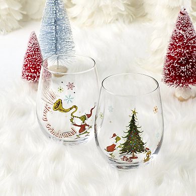 Lenox Merry Grinchmas 4 pc. Glass Tumblers Set