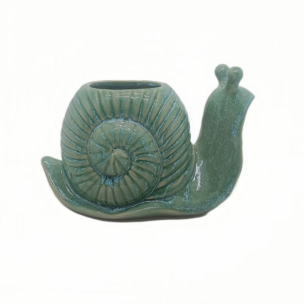 Sonoma Goods For Life® Snail Shaped Planter Table Decor