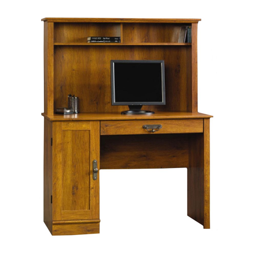 Sauder Harvest Mill Computer Desk Hutch