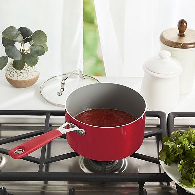 The Big One® Silicone Ceramic 2.5-qt. Sauce Pan with Lid