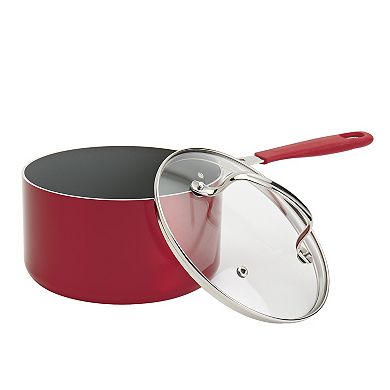 The Big One® Silicone Ceramic 2.5-qt. Sauce Pan with Lid