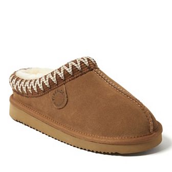 Dearfoams Fireside Greta Women's Genuine Shearling Clog Slippers