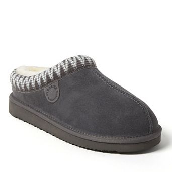 Dearfoams Fireside Greta Women's Genuine Shearling Clog Slippers