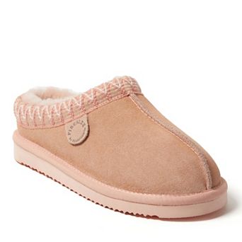 Dearfoams Fireside Greta Women's Genuine Shearling Clog Slippers