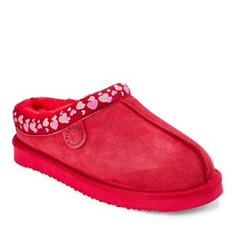 Dearfoams Fireside Greta Women's Genuine Shearling Clog Slippers