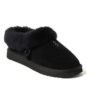 Fireside by Dearfoams Adelaide Women's Shearling Clog Slippers