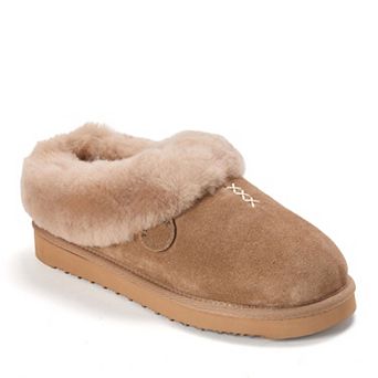 Fireside by Dearfoams Adelaide Women's Shearling Clog Slippers