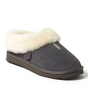 Fireside by Dearfoams Adelaide Women's Shearling Clog Slippers