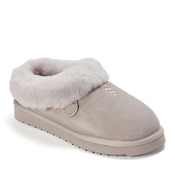 Fireside by Dearfoams Adelaide Women's Shearling Clog Slippers