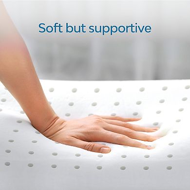 Mediflow Memory Foam Water Pillow, Adjustable Pillow For Sleeping, Orthopedic Neck Pain Relief