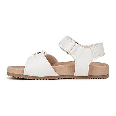 Dr. Scholl's Girls Toddler Strappy Faux Leather Sandals
