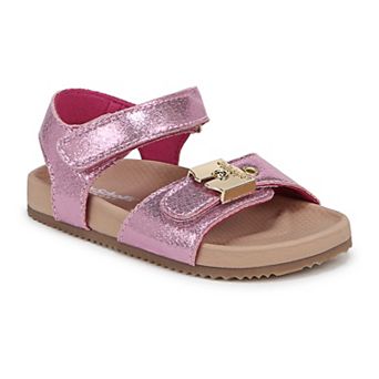 Dr. Scholl's Girls Toddler Strappy Faux Leather Sandals