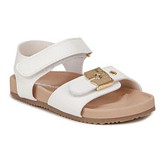 Dr. Scholl's Girls Toddler Strappy Faux Leather Sandals