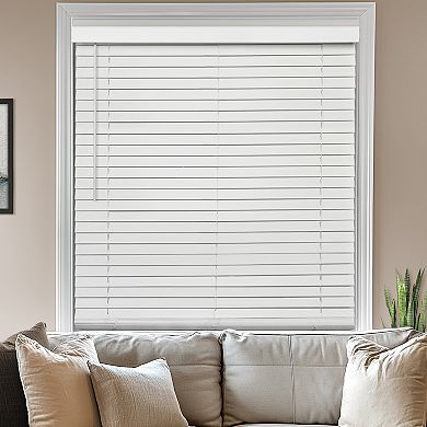 Chicology Cordless Faux Wood Blinds
