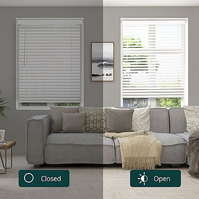 Chicology Cordless Faux Wood Blinds