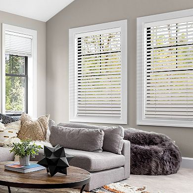 Chicology Cordless Faux Wood Blinds