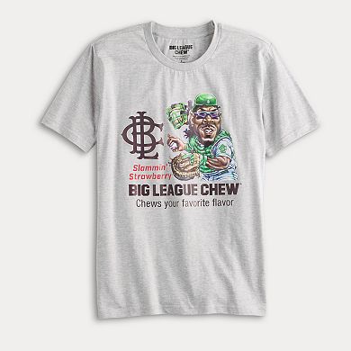 Men's Big League Chew Slammin' Strawberry Graphic Tee
