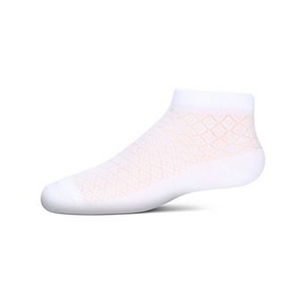 Girls' Diamond Sheer Anklet Socks