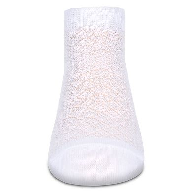 Girls' Diamond Sheer Anklet Socks