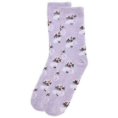 Cute Cats Cozy Plush Crew Socks