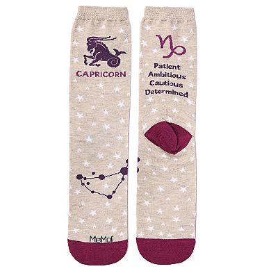 Capricorn Zodiac Sign Crew Sock