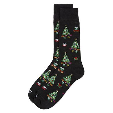 Men's Gifted Trees Holiday Crew Socks