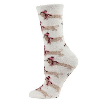 Comfy Hot Dogs Cozy Non-slip Crew Socks