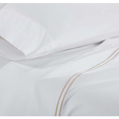 SUPERIOR Spring Bloom Two-Line Embroidered Deep Pocket Bed Sheet Set