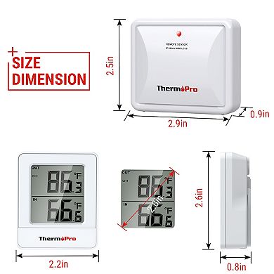 Thermopro Wireless Indoor-Outdoor Thermometer