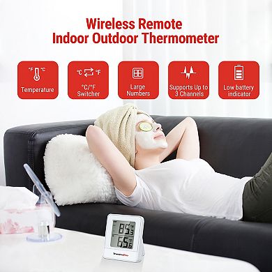 Thermopro Wireless Indoor-Outdoor Thermometer