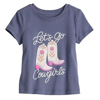 Baby & Toddler Girl Jumping Beans® Short Sleeve Graphic Tee