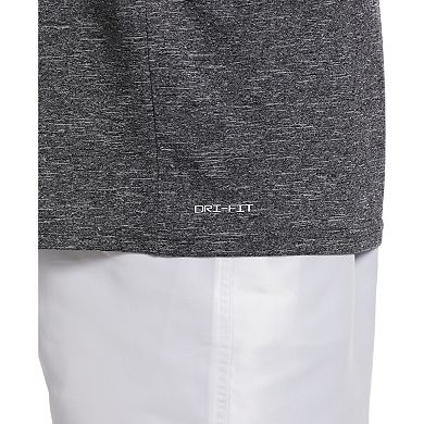 Men's Nike Heather Long Sleeve Hooded Hydroguard Shirt