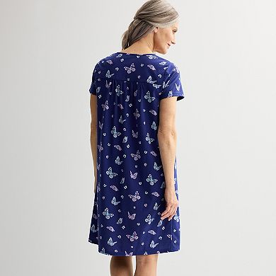 Petite Croft & Barrow® Knit Sleep Gown