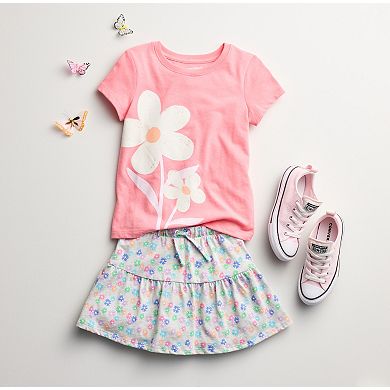 Girls 4-12 Jumping Beans® Short Sleeve Graphic Tee